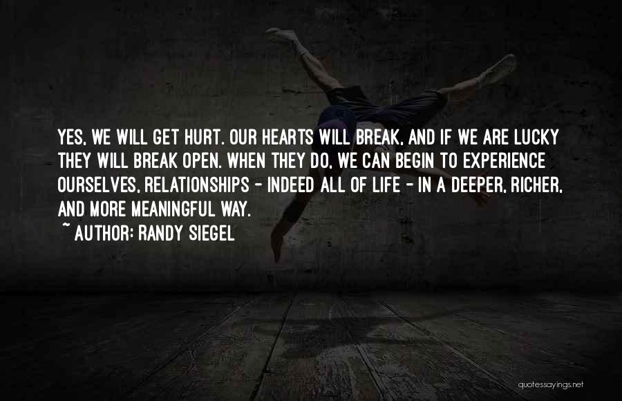 Loss And Moving On Quotes By Randy Siegel