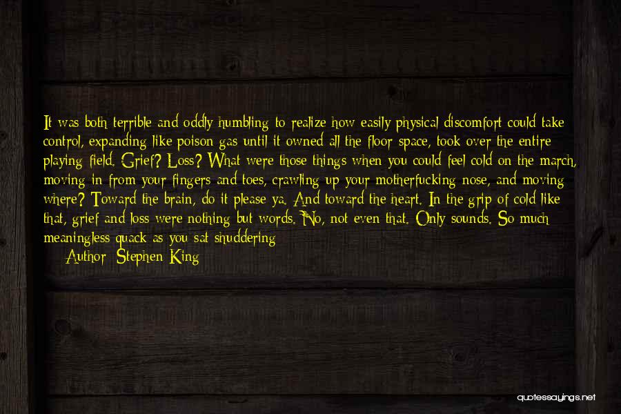 Loss And Moving On Quotes By Stephen King