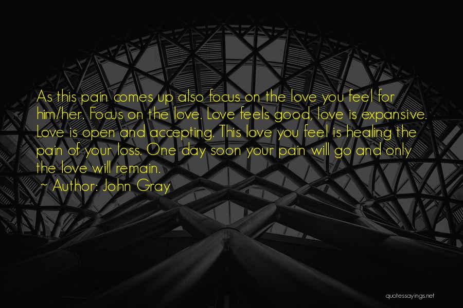 Loss And Pain Quotes By John Gray