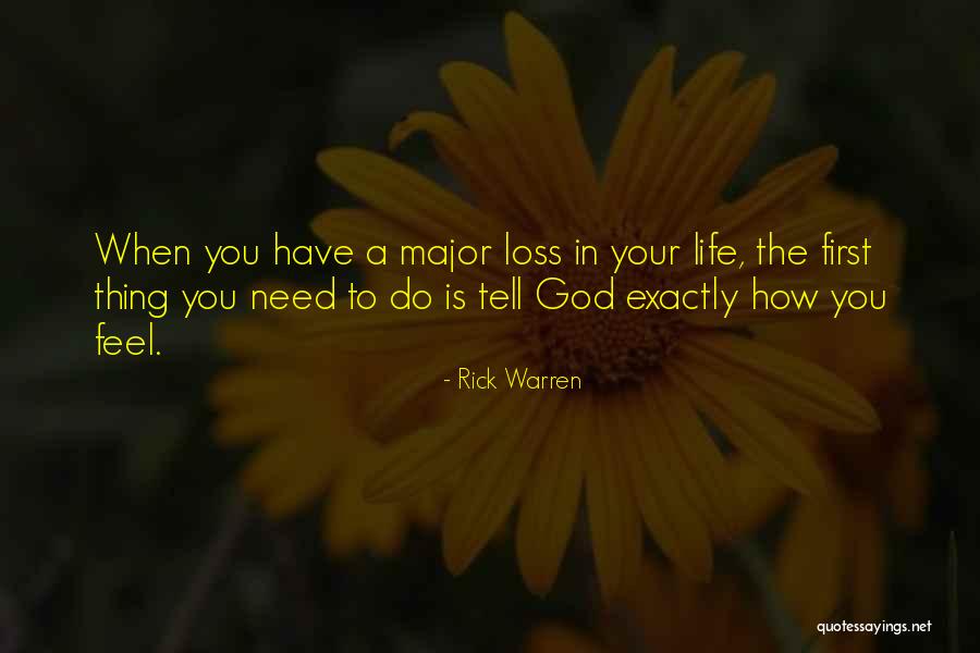 Loss Christian Quotes By Rick Warren Loss Christian Quotes By Rick Warren