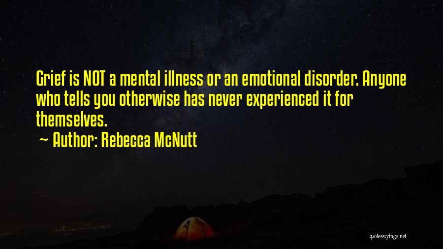 Loss Mourning Quotes By Rebecca McNutt