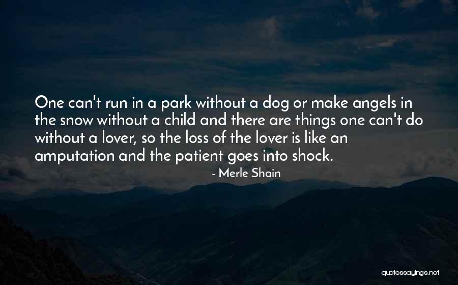 Loss Of A Child Quotes By Merle Shain