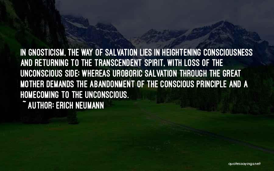 Loss Of A Mother Quotes By Erich Neumann