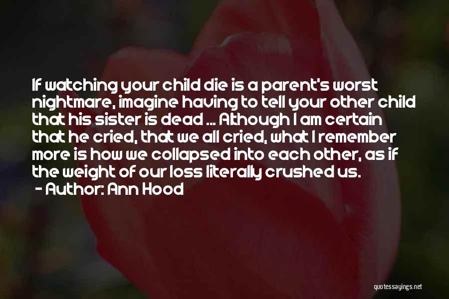 Loss Of A Parent Quotes By Ann Hood