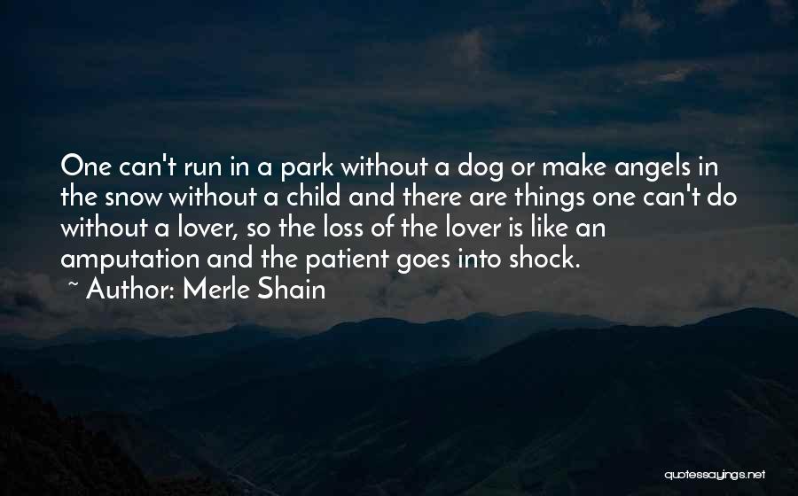 Loss Of Child Quotes By Merle Shain