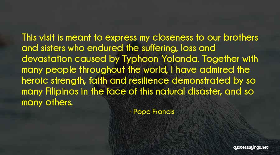 Loss Of Faith Quotes By Pope Francis Loss Of Faith Quotes By Pope Francis
