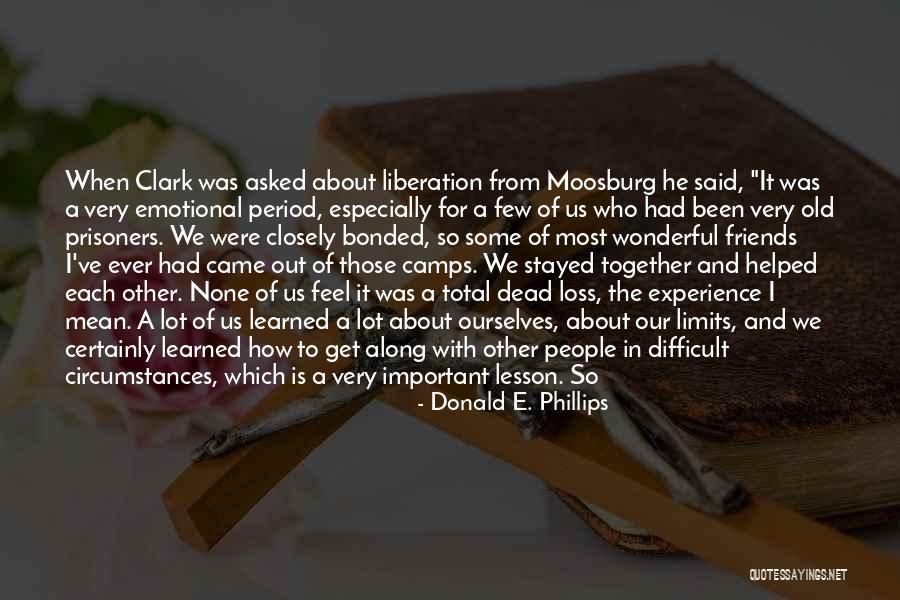 Loss Of Hope Quotes By Donald E. Phillips Loss Of Hope Quotes By Donald E. Phillips
