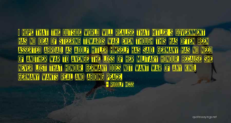 Loss Of Hope Quotes By Rudolf Hess Loss Of Hope Quotes By Rudolf Hess