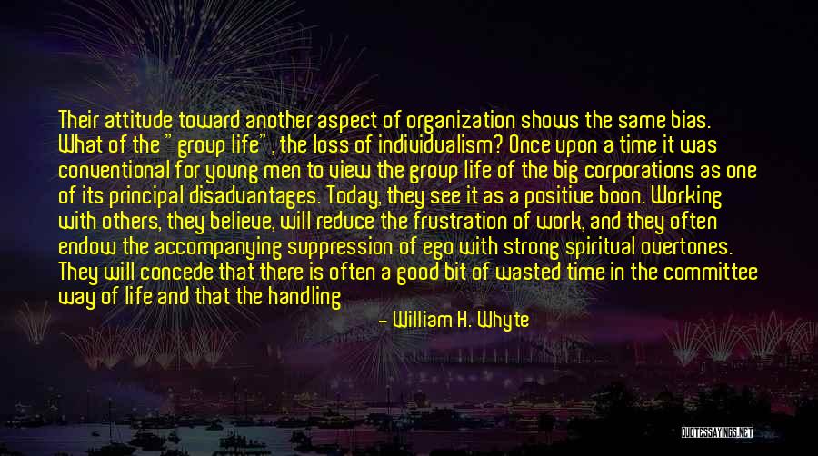 Loss Of Job Quotes By William H. Whyte Loss Of Job Quotes By William H. Whyte