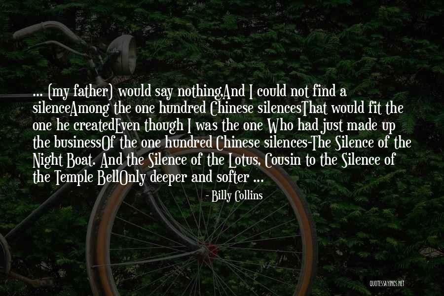 Loss Of My Father Quotes By Billy Collins