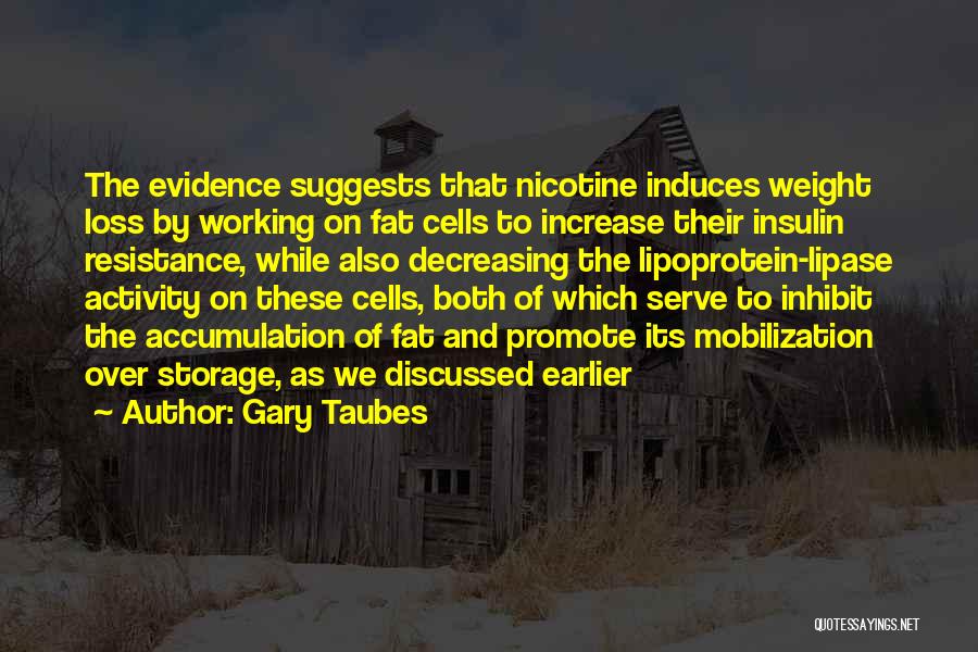 Loss Quotes By Gary Taubes