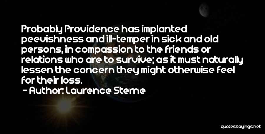 Loss Quotes By Laurence Sterne