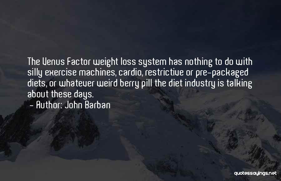 Loss Weight Quotes By John Barban