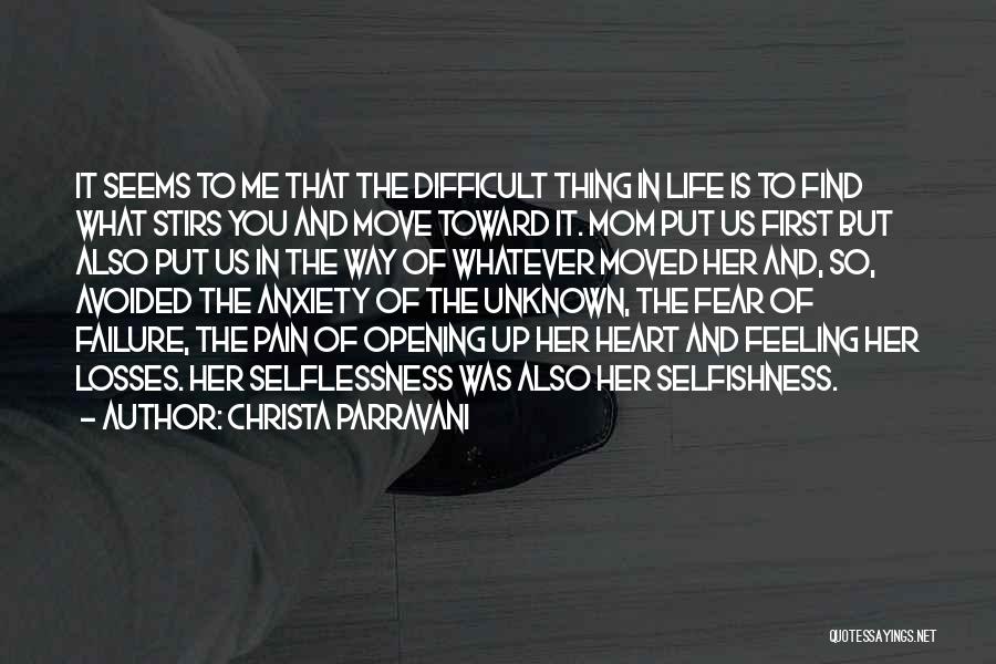 Losses In Life Quotes By Christa Parravani