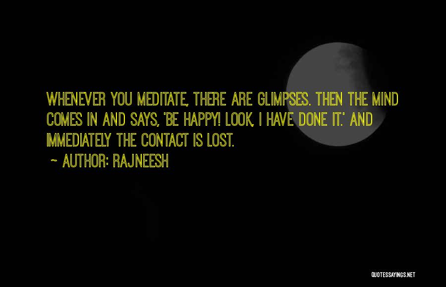 Lost All Contact Quotes By Rajneesh