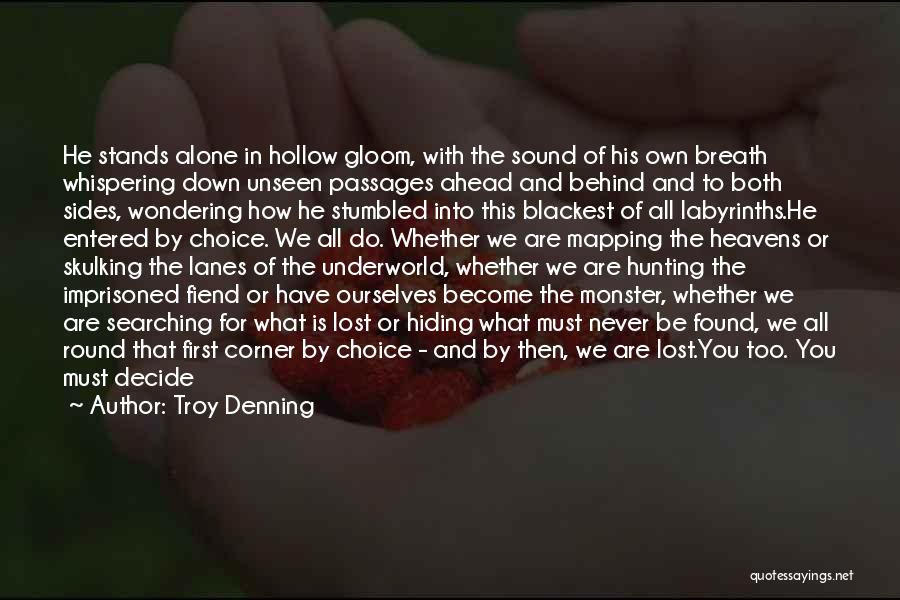 Lost And All Alone Quotes By Troy Denning