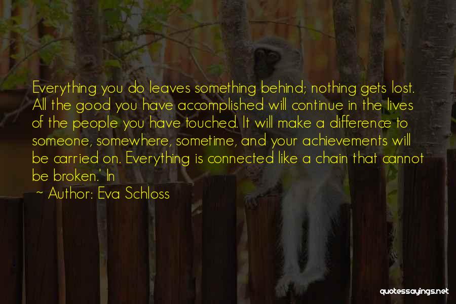 Lost And Broken Quotes By Eva Schloss