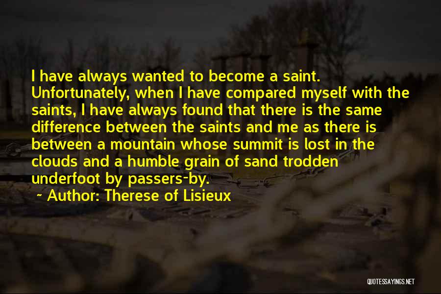 Lost And Found Myself Quotes By Therese Of Lisieux
