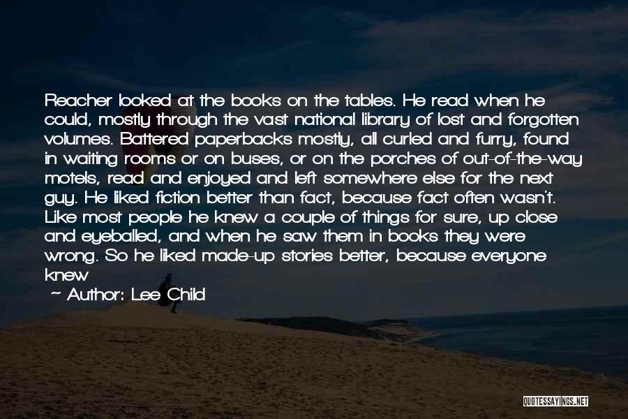 Lost And Found Quotes By Lee Child