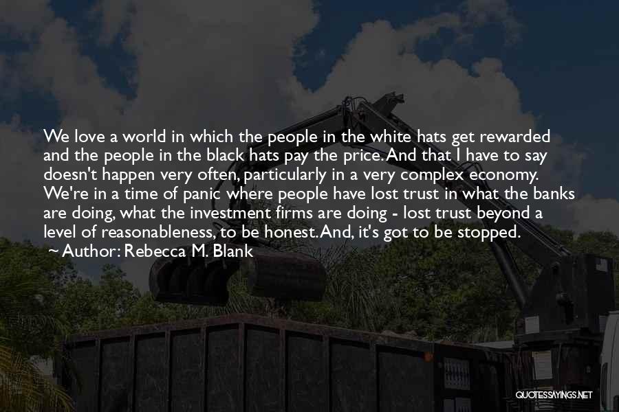 Lost And Love Quotes By Rebecca M. Blank