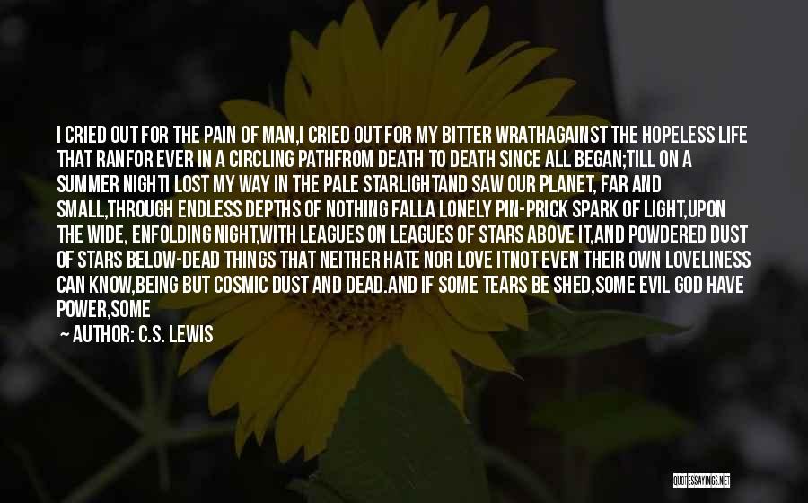 Lost And Pain Quotes By C.S. Lewis