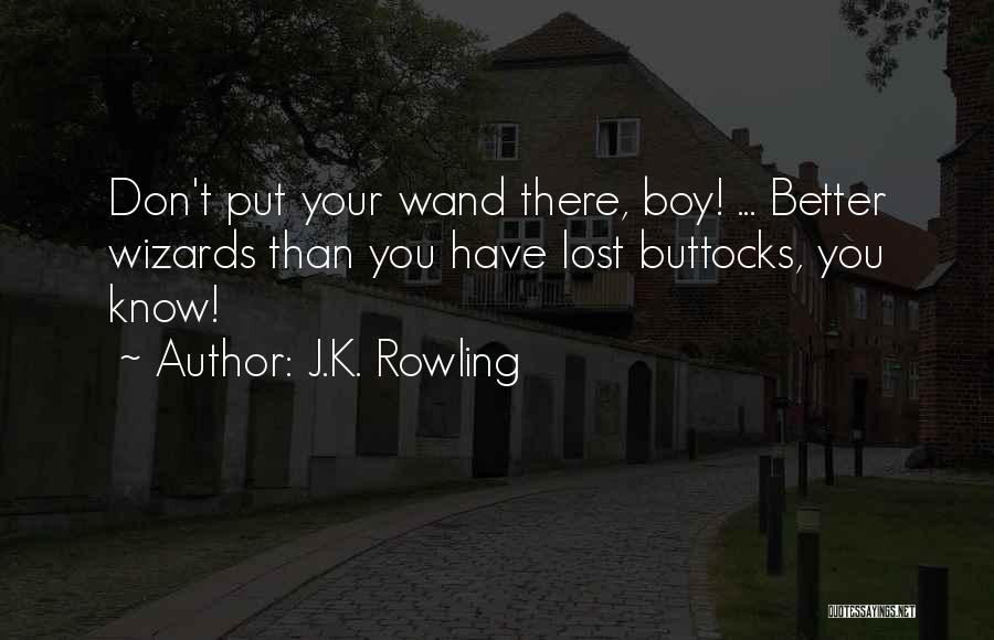 Lost Boy Quotes By J.K. Rowling