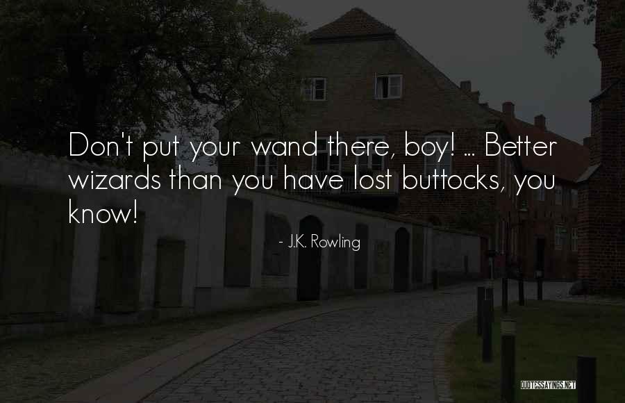 Lost Boy Quotes By J.K. Rowling