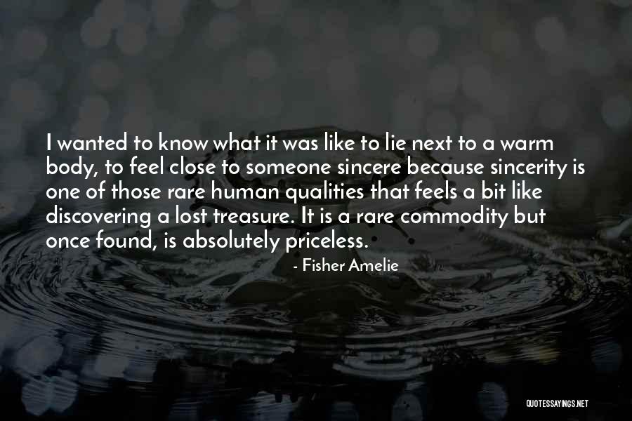 Lost But Found Quotes By Fisher Amelie