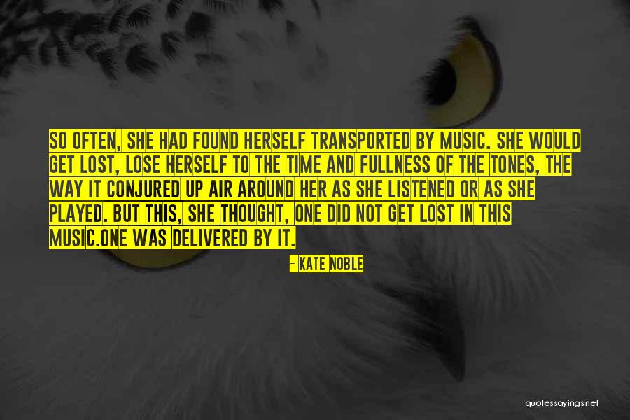 Lost But Found Quotes By Kate Noble