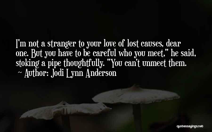 Lost Causes Quotes By Jodi Lynn Anderson