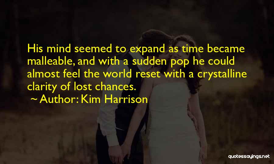 Lost Chances Quotes By Kim Harrison