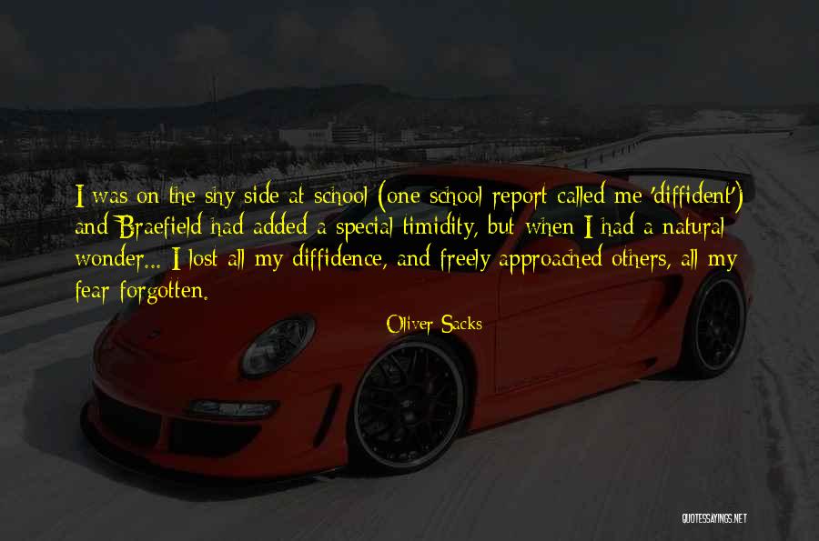 Lost Childhood Quotes By Oliver Sacks Lost Childhood Quotes By Oliver Sacks