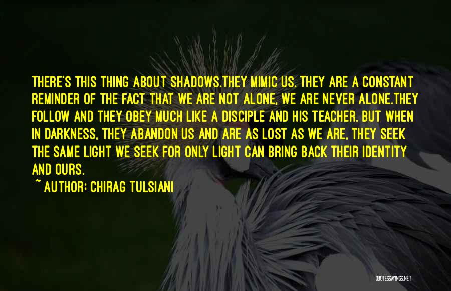 Lost Constant Quotes By Chirag Tulsiani