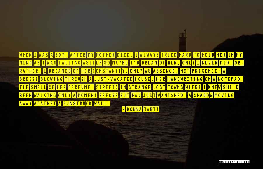 Lost Dream Quotes By Donna Tartt Lost Dream Quotes By Donna Tartt
