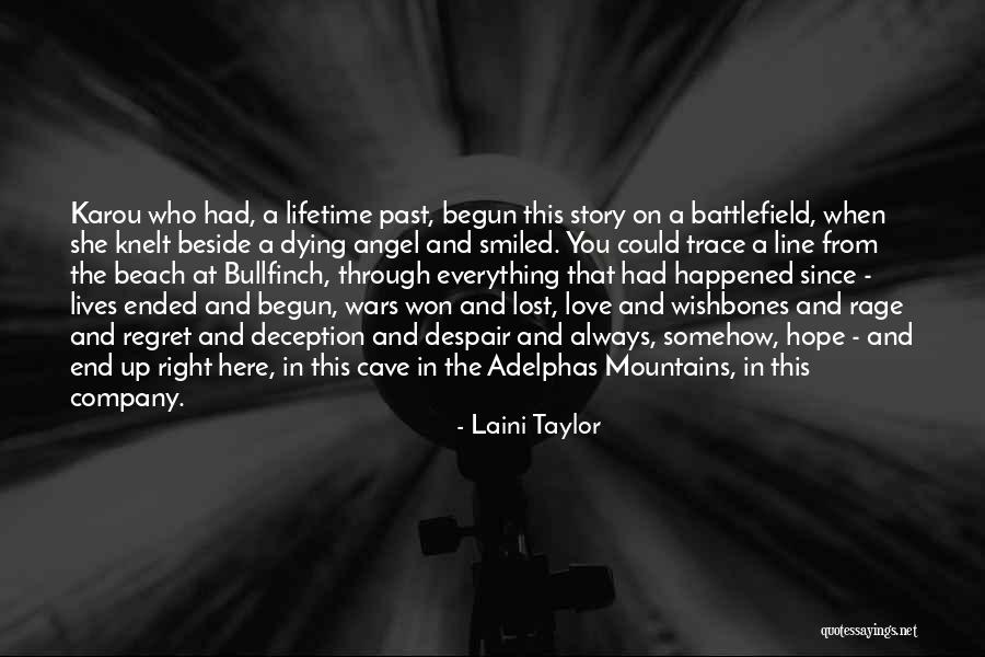 Lost Everything In Love Quotes By Laini Taylor