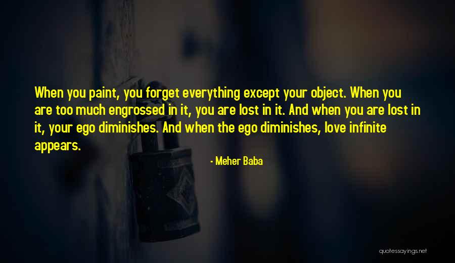 Lost Everything In Love Quotes By Meher Baba