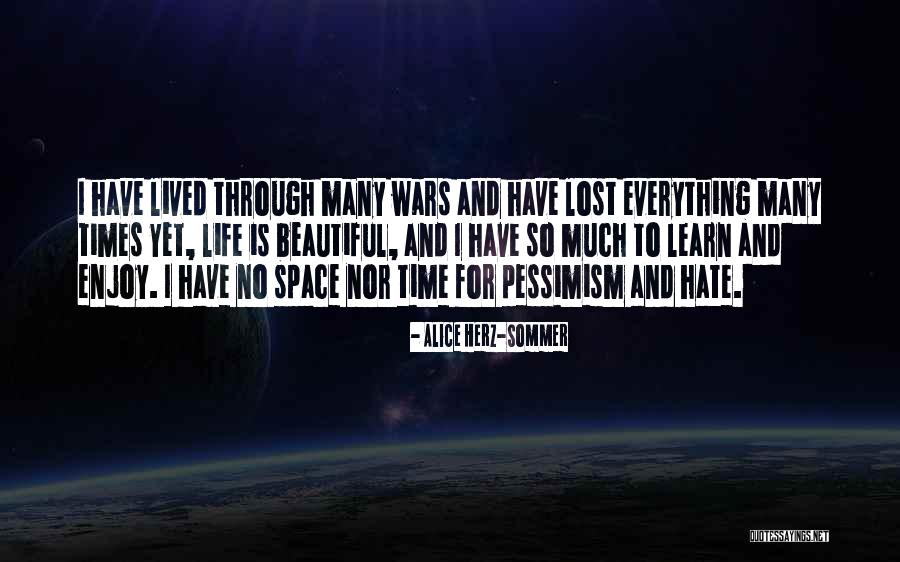 Lost Everything Quotes By Alice Herz-Sommer Lost Everything Quotes By Alice Herz-Sommer