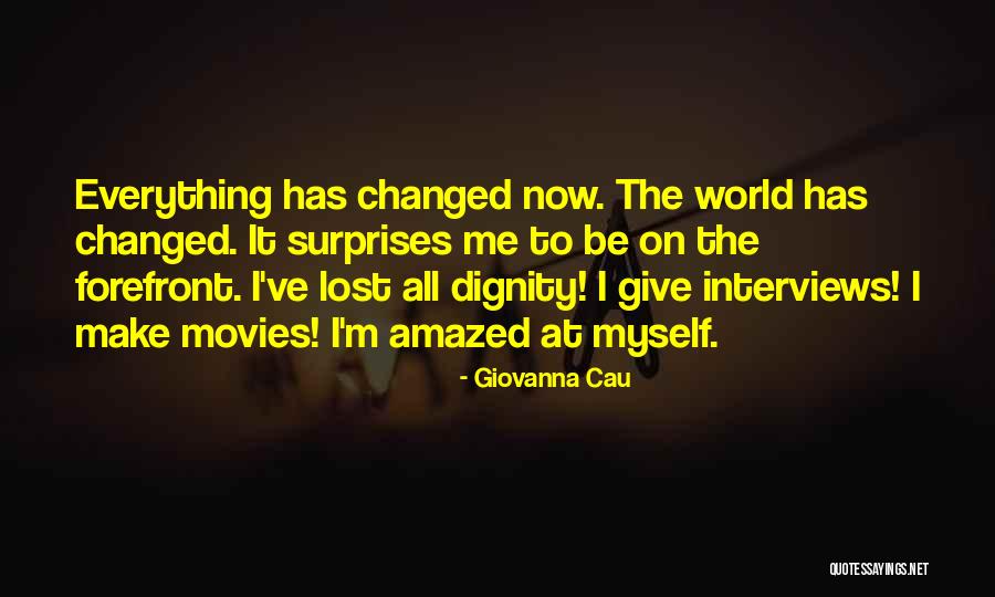 Lost Everything Quotes By Giovanna Cau