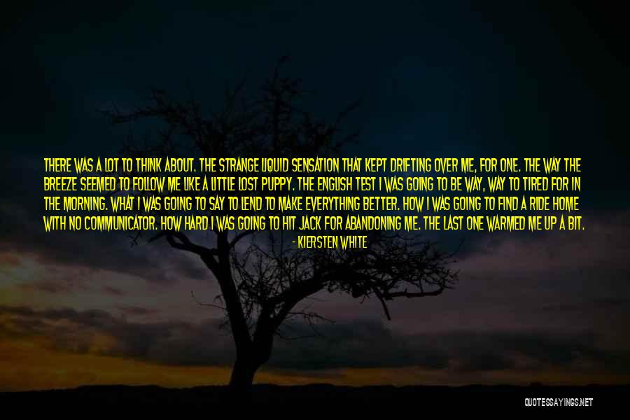 Lost Everything Quotes By Kiersten White Lost Everything Quotes By Kiersten White