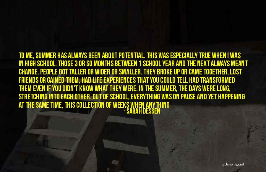 Lost Everything Quotes By Sarah Dessen Lost Everything Quotes By Sarah Dessen