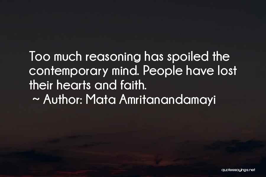Lost Faith In Someone Quotes By Mata Amritanandamayi