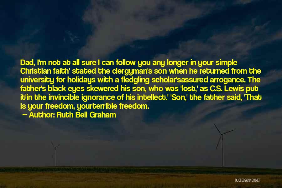 Lost Faith In You Quotes By Ruth Bell Graham