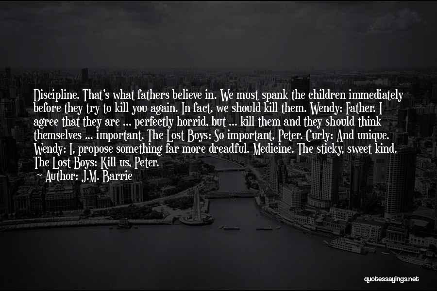 Lost Fathers Quotes By J.M. Barrie