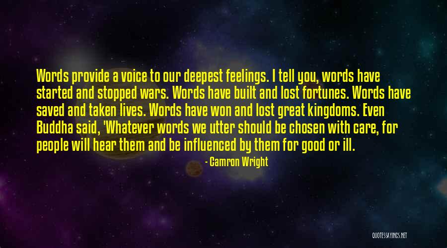 Lost Feelings Quotes By Camron Wright Lost Feelings Quotes By Camron Wright