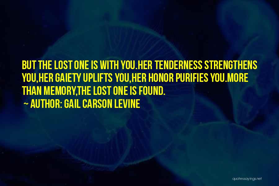 Lost Found Quotes By Gail Carson Levine