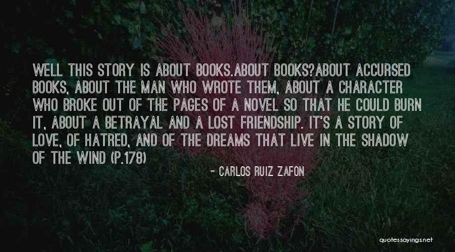 Lost Friendship Quotes By Carlos Ruiz Zafon