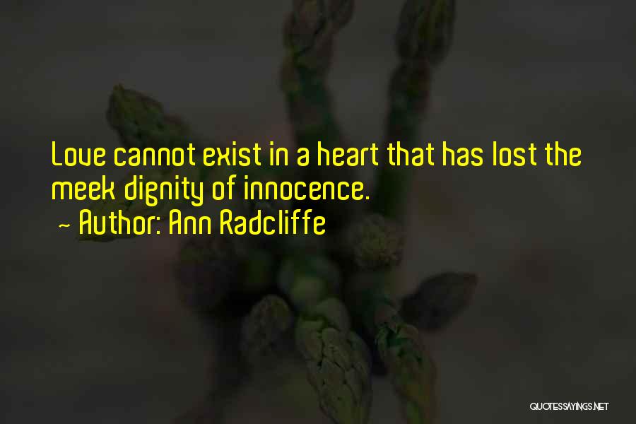 Lost Heart Quotes By Ann Radcliffe