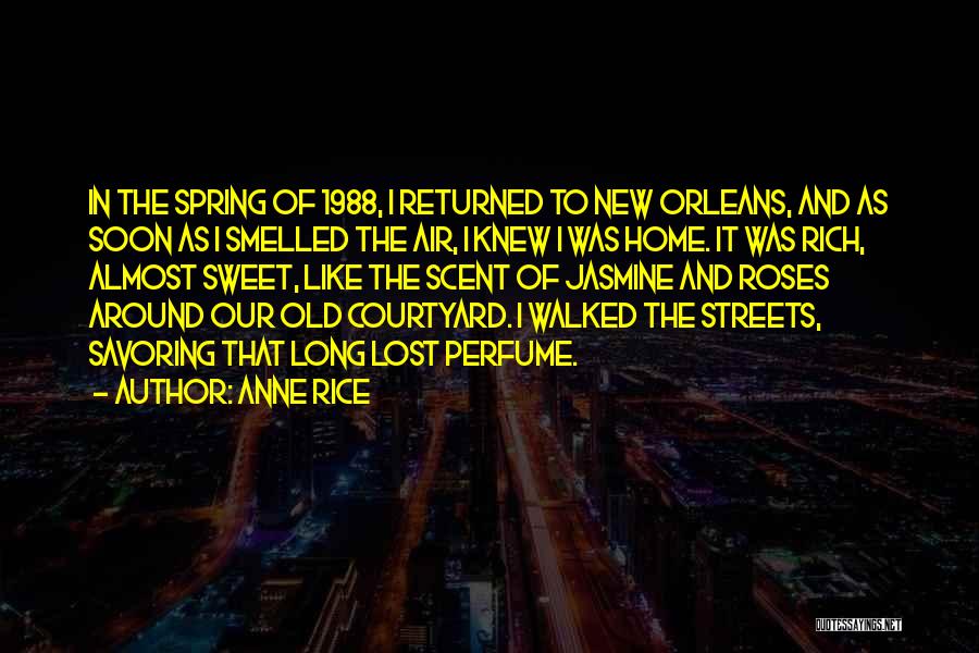 Lost Home Quotes By Anne Rice