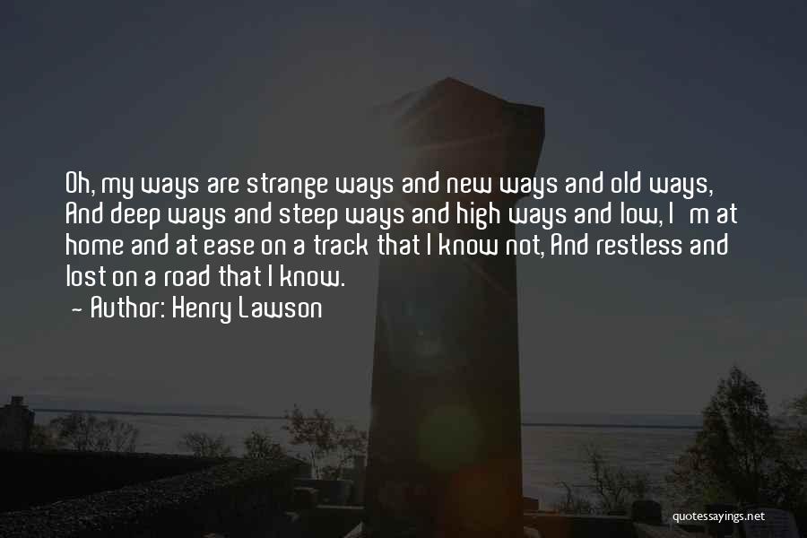 Lost Home Quotes By Henry Lawson