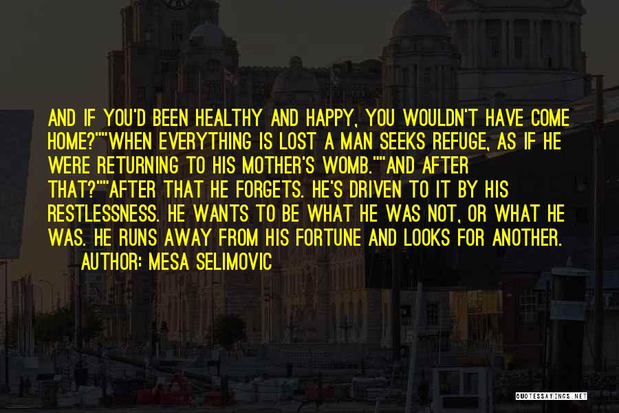 Lost Home Quotes By Mesa Selimovic